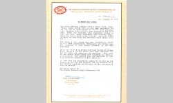 卡拉奇电力公司签署的由上海电缆厂供应全套电缆和附件的工程的证书