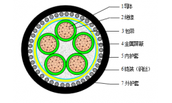 铜芯PVC(XLPE)绝缘钢带(钢丝)铠装PVC护套控制电缆